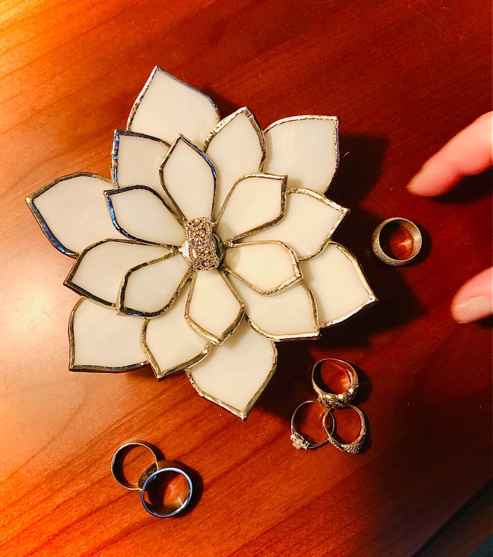 Fiore di Loto per Anello cerimonia nuziale