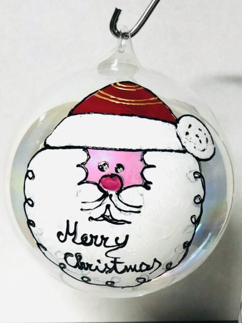 Pallina Natalizia con Babbo Natale + personalizzazione