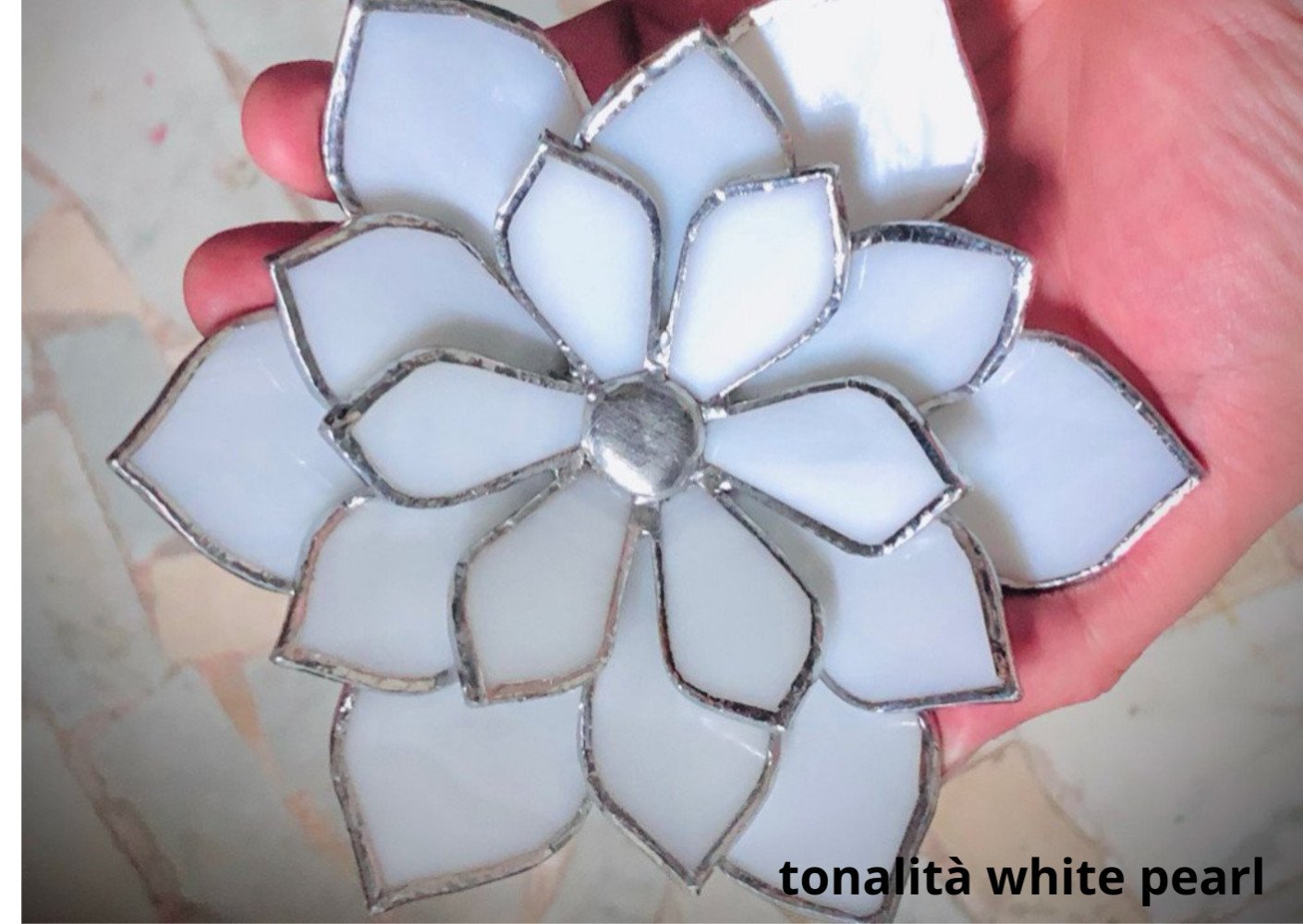 Fiore di Loto per Anello cerimonia nuziale - immagine 2